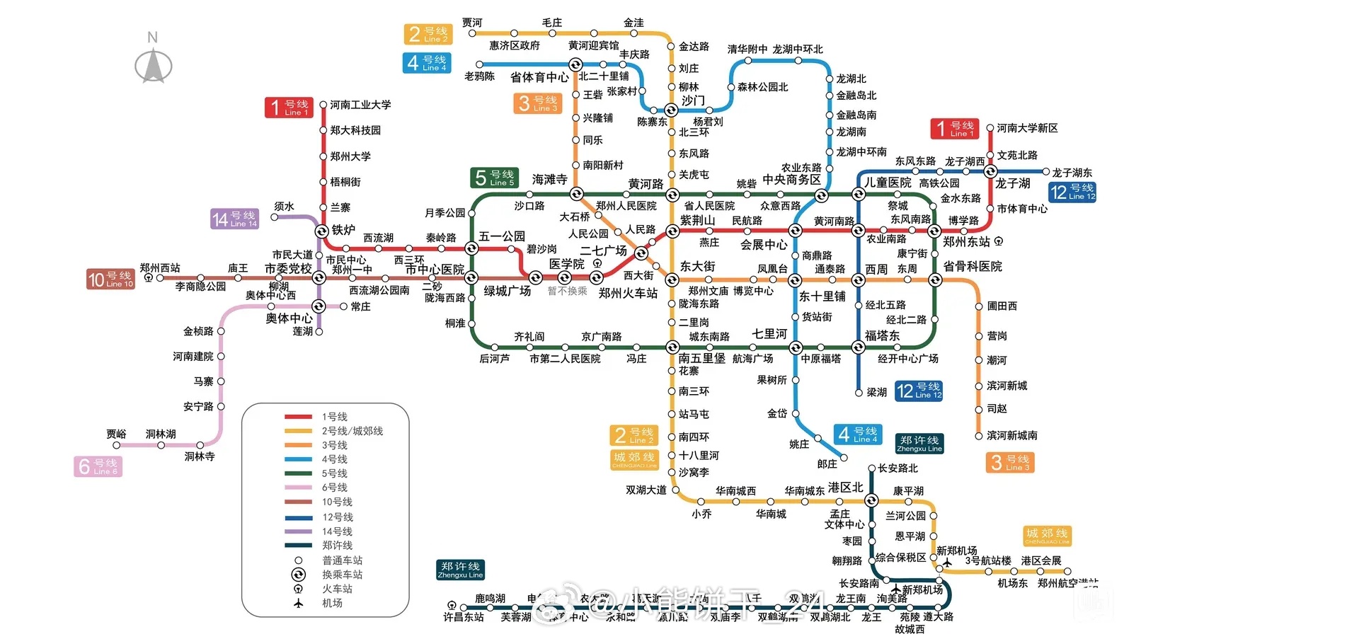 鄭州地鐵最新線路圖全景，城市發(fā)展的新脈絡(luò)