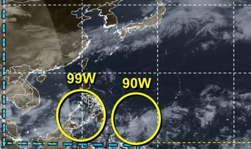 台风胚胎99W最新信息更新报告