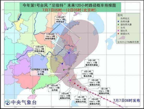 强台风路径最新消息，密切关注，保障安全